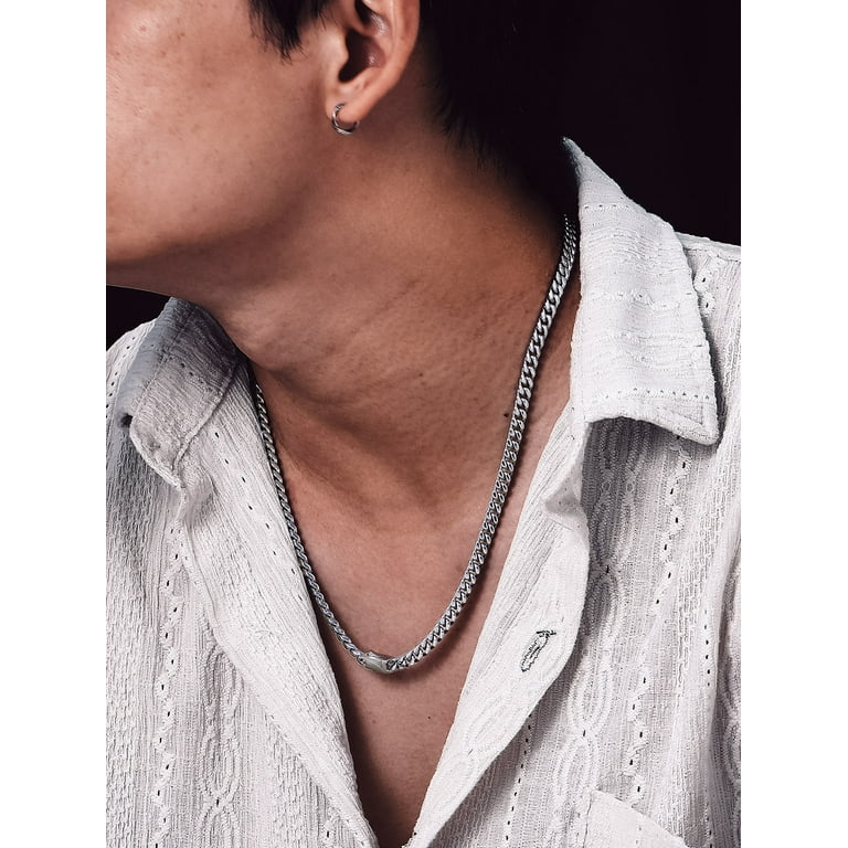 Bandmax Men's Miami Cuban Link Chain Necklace photo 4