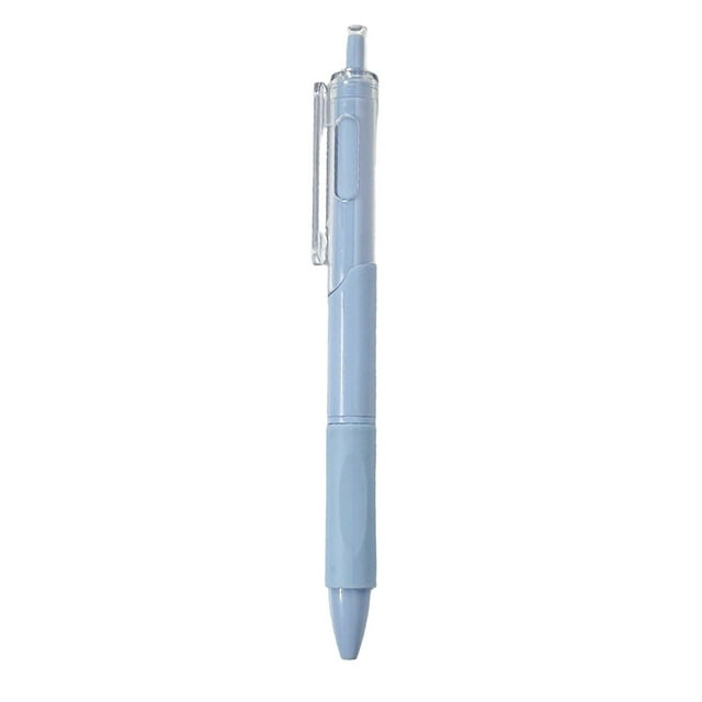 Ohufall 0.7ml Candy Color Push-Button Neutral Pen - Nice-Value Quick-Drying Black Brush Pen, School Learning Stationery for Problem-Solving