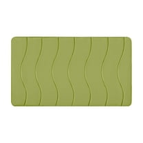 Yoloke Memory Foam Bath Mat Extra Long Bath Mats for Bathroom Non Slip Bathroom Runner Rug Water Absorbent Thick Soft Washable Bath Rug Runner for Bathroom, Shower, Tub