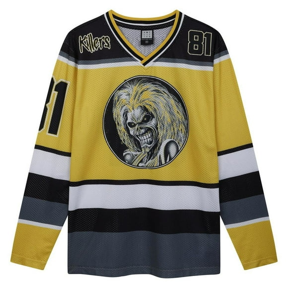 Amplified Mens Iron Maiden Hockey Jersey