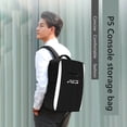 thumbnail image 4 of Royalbelle Eva Host Storage Bag Multifunction Shockproof Shoulder Bag Gamepad Accessories Host Travel Portable Backpack Compatible For Ps5, 4 of 8