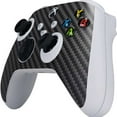 thumbnail image 2 of Skinit Black Carbon Fiber Specialty Texture Material Xbox Series S Controller Skin, 2 of 4