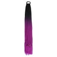 thumbnail image 1 of 100 g cada uno, 24 pulgadas, cabello sintético trenzado resistente al calor, versátil para extensiones de cabello y trenzas de ganchillo., 1 of 1