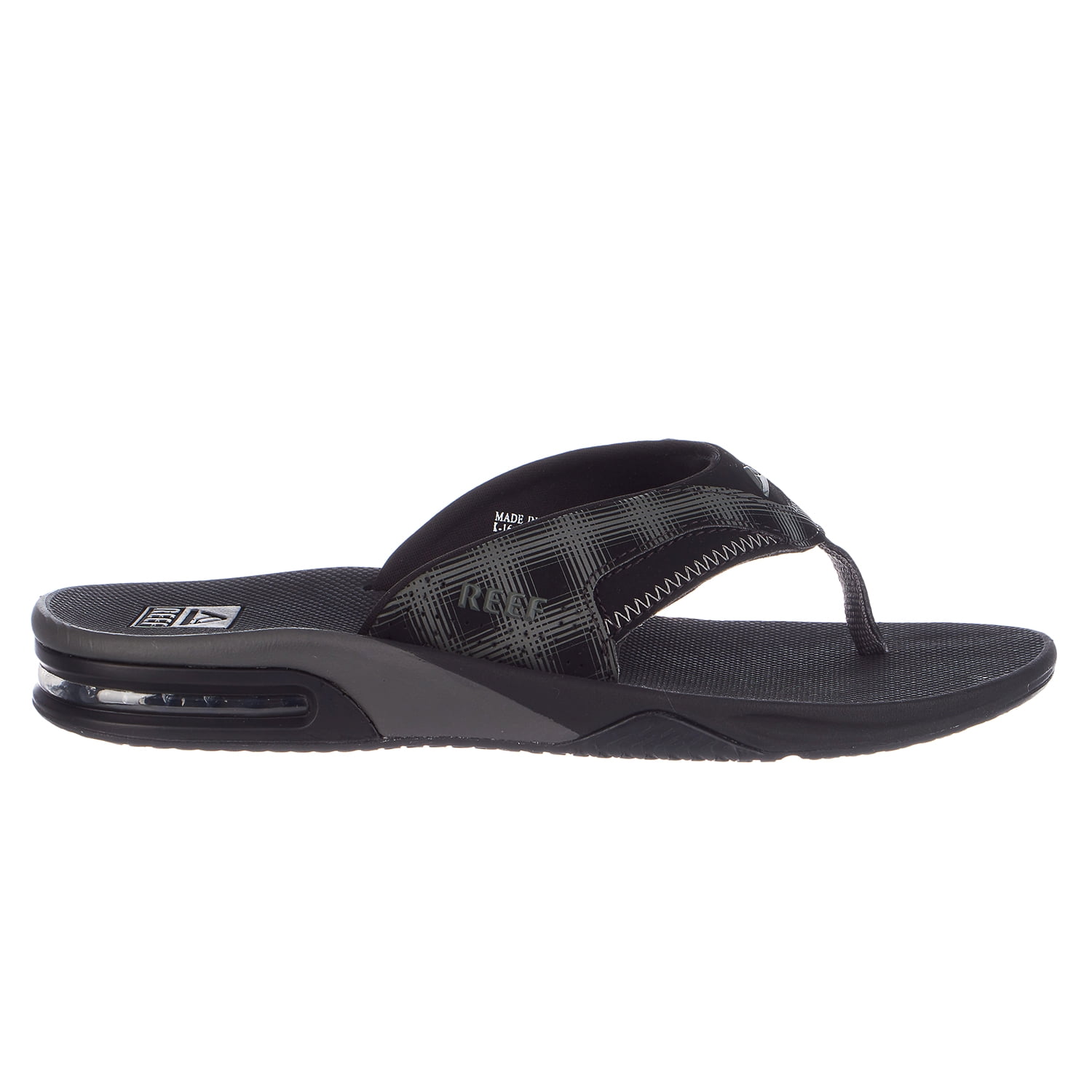 Men Reef HT Flip Flop Sandal RF002176 Black Synthetic 100% Original Brand New 