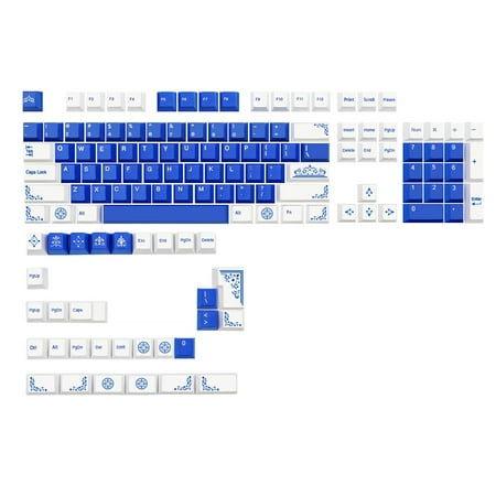 

135 Pieces PBT Keycap Cherry Profile DYE-SUB Keycap For Cherry MX Switch Mechanical Keyboard GK61 SK61 TKL87 108 Keycaps
