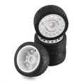 thumbnail image 5 of 4* 67mm Outer Diameter RC Car Tire 12mm Hex RC Car Tires on Road Tyre Wheel Kit for 1/10 RC Car, 5 of 6