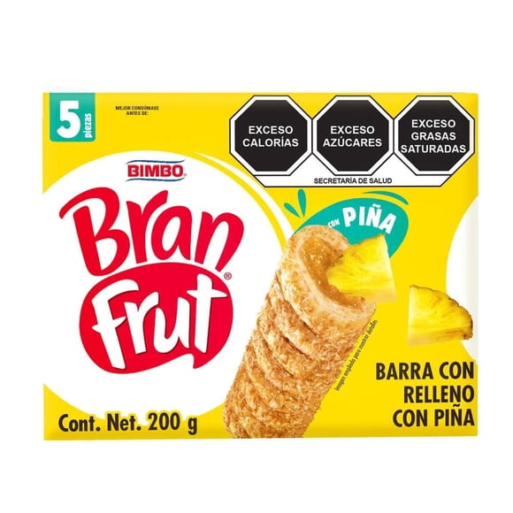Barras Bimbo Bran Frut con relleno de piña 200 g