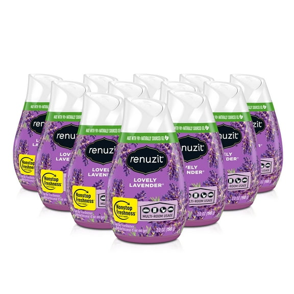 Renuzit Lavender & Violet Adjustable, 7 Ounce (Pack Of 12)