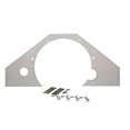 thumbnail image 2 of Competition Engineering Motor Mount Plate C4031 Mid Plate; 1 Piece; Steel, 2 of 4