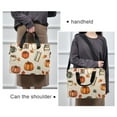 thumbnail image 6 of FORMRS 16" Laptop Bag Carrying Sleeve Case with Handle Travel Shoulder Briefcase, Beige Fall Coffee, 6 of 8