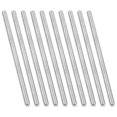 thumbnail image 1 of Uxcell 1/4"-20 Fully Threaded Rod, 10Pcs 5.5" Length 304 Stainless Steel Thread Screw, 1 of 7