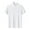 White, variant on hoksml Men's Summer Comfy Lightweight Polos T Shirt Solid Color Collared Button Short Sleeve Turndown Collar Regular Pullover Casual Top 2025 on Clearance