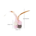 thumbnail image 2 of Bangcool Cat Chew Ball Plush Interactive Soft Cat Feather Ball Kitten Play Ball with Bell, 2 of 10