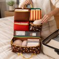 thumbnail image 4 of 7 in 1 Travel Packing Cubes Hanging Toiletry Bag Luggage Organizer for Underwear Clothes Large Capacity, 4 of 4