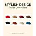 thumbnail image 7 of YooGuoGuo Wool Berets for Women - Classic French Beret Hats for Women and Kids, Solid Color Artist Style, 7 of 7