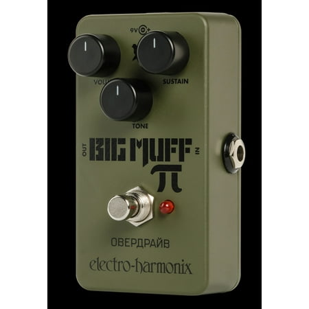 Electro-Harmonix EHX Nano Green Russian Big Muff Distortion (Best Big Muff Pedal)