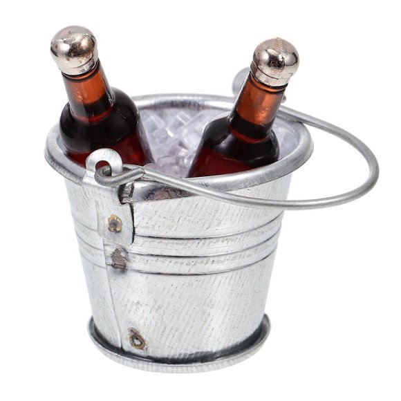 Small House Beer Figurines Decor Set for Bar Decoration 1Set