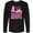 AB-Black, variant on Inktastic Breast Cancer Awareness Month- October Long Sleeve T-Shirt