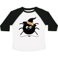 thumbnail image 3 of Inktastic Halloween Witch Spider Girls Toddler T-Shirt, 3 of 5