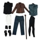 thumbnail image 5 of Conjunto de chaqueta de figuras de acción masculinas, traje completo de Cosplay, juguete para juego de imitación, decoración, disfraz para cuerpo de, 5 of 8