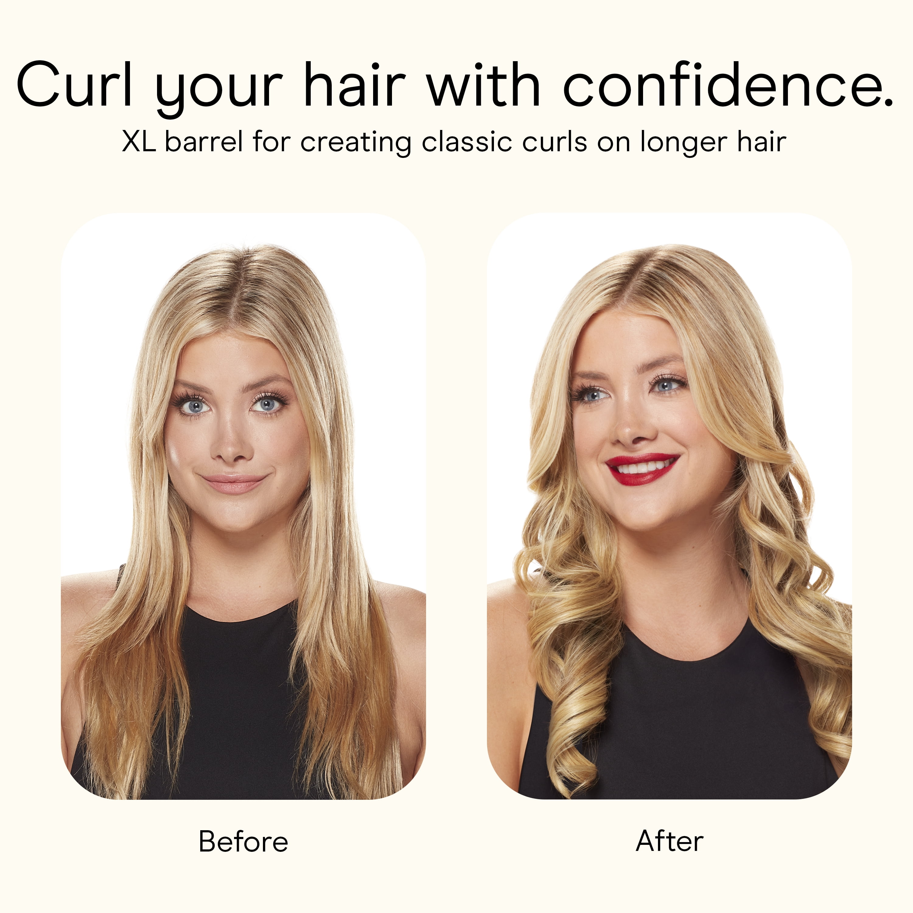 INFINITI PRO CONAIR™ 1" Tourmaline Ceramic Curling Iron, 5 Heat Settings Up to 400°F