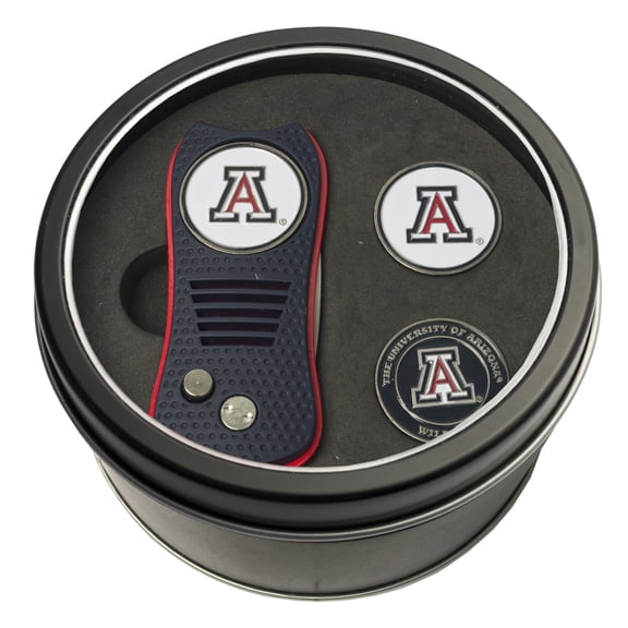 Team Golf NCAA Tin Gift Set with Switchblade Divot Tool and 2 Ball Markers