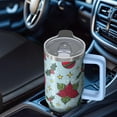 thumbnail image 5 of 30 oz Christmas Stocking Santa Tumbler with Handle and Straw, Stainless Steel Double Wall Cup 30 oz, Leak Proof Holiday Mug, Winter Gift, 5 of 5
