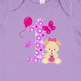 thumbnail image 4 of Inktastic First Birthday with Cute Puppy and Butterflies Boys or Girls Baby Bodysuit, 4 of 5