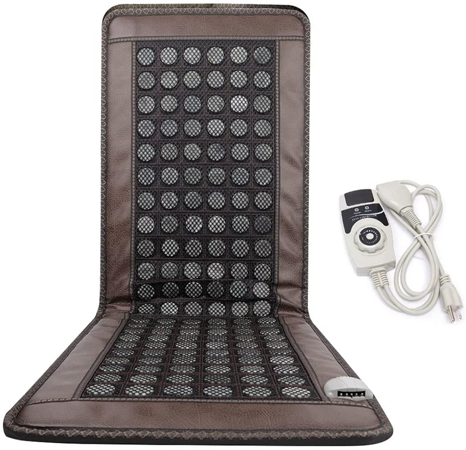 Wuzstar Far Infrared Heating Pad,Massage Mattress Natural Jade