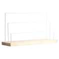 thumbnail image 1 of Maoww Support de Boucles d'Oreilles à 3 Couches Organisateur de Bijoux Support de Planche de Boucles d'Oreilles Pendentif Suspendu Rack Multifonction Table Commode Blanc, 1 of 1