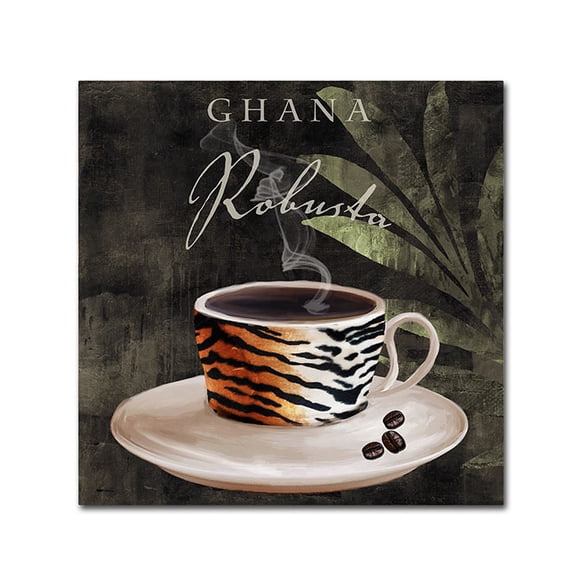 Trademark Fine Art "Afrikan Coffee IV" Canvas Art by Color Bakery