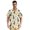 Watercolor Cat and Leaf, variant on Dailycode Men's Casual Button Down Shirts Short Sleeve Summer Hawaiian Beach Shirt, Watercolor Cat and Leaf