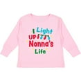 thumbnail image 3 of Inktastic Christmas I Light up Nonna's Life Boys or Girls Long Sleeve Toddler T-Shirt, 3 of 5