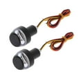 thumbnail image 1 of 2pcs Handlebar End Electric Scooter Motorcycle Turn Signal Light 12 Led Safety Banmo, 1 of 3