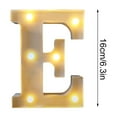 thumbnail image 2 of DELESYS Letters Lights Alphabet Lamp LED Letter Lighting Letter Light Illuminated Letters Night Lights Decoration for Birthday Party Wedding Children’s Room, 2 of 6