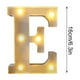 thumbnail image 2 of Fiudx Lámpara con Letras Led Decorativas, Luz Nocturna Tipo Marquesina, Decoración Versátil para El Hogar, Celebraciones de Cumpleaños y Bodas, Ambiente Romántico, Fácil de Usar con Pilas., 2 of 6