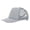 Grey, variant on Fgnfyis Mens Cap Solid Color Light Plate Embroidery Unisex Sunscreen Breathable Mesh Outdoor Womens Trucker Hats Black M