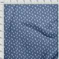 thumbnail image 4 of oneOone Cotton Silk Medium Blue Fabric Floral Sewing Craft Projects Fabric Prints By Yard 42 Inch Wide, 4 of 5