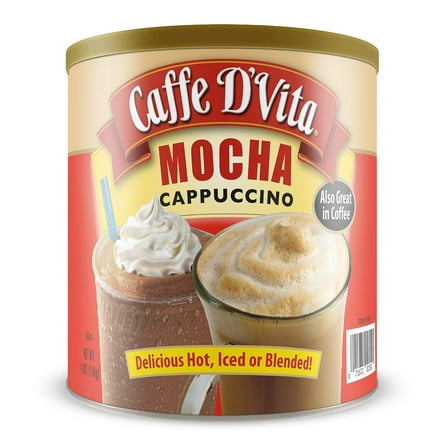 Caffe D’Vita Mocha Cappuccino 4 lb can (64 oz)