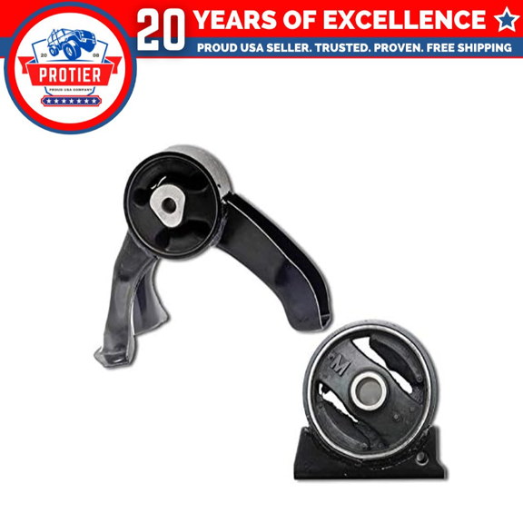 Fits 2007-2008 Dodge Caliber 2.4L 2WD AUTO CVT w/o Turbo Front & Rear Mount 2PCS