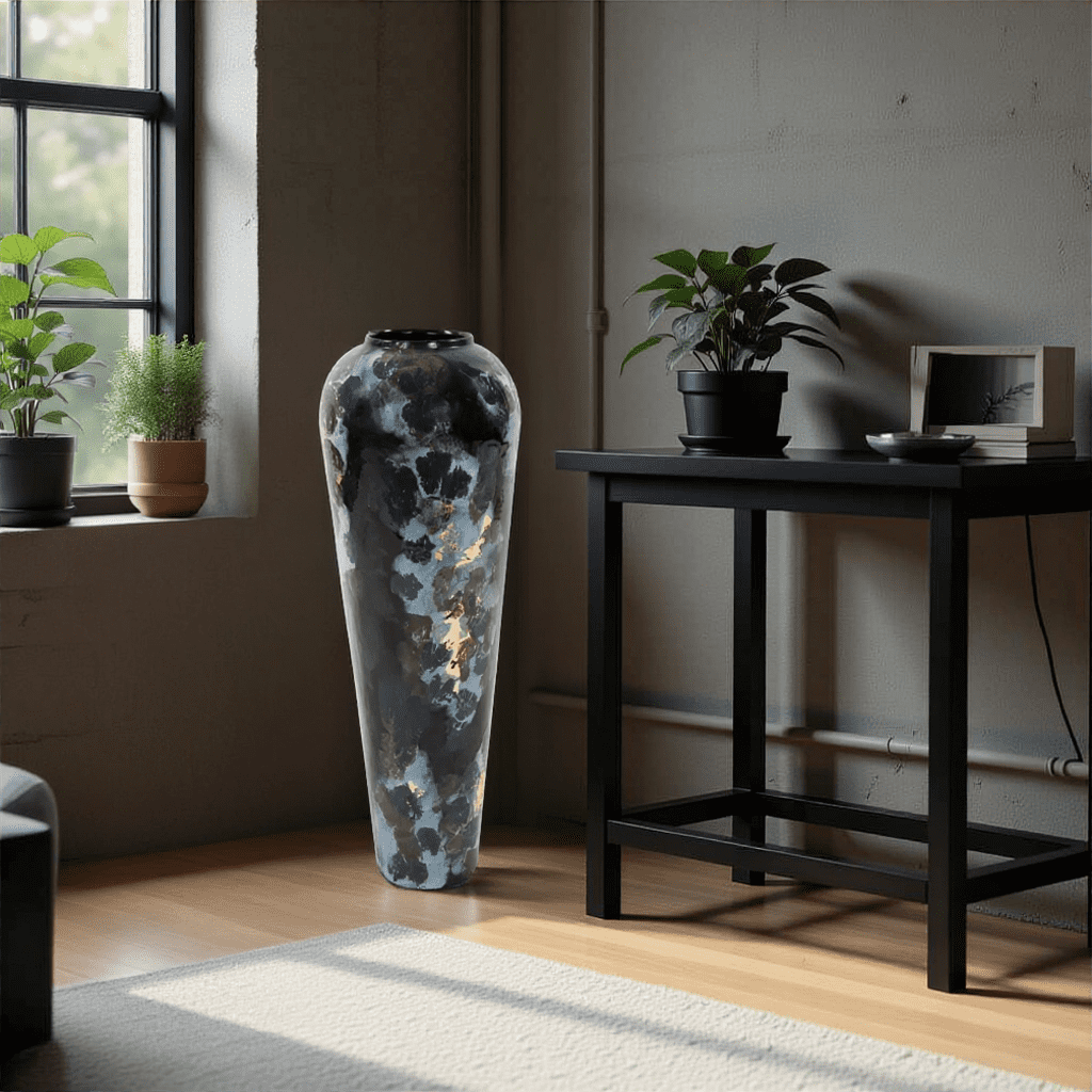 Oceanique Iron Torpedo Vase- Small