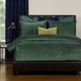 thumbnail image 2 of SIScovers Mixology Padma 7 Piece Bedcap Comforter Set Emerald California King 7 Piece Mid-Century Modern, 2 of 5