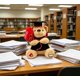 thumbnail image 5 of Muñeco de Graduación con Birrete Doctoral y Toga de Licenciatura: Peluche Conmemorativo para Celebrar Logros Académicos, Regalo Decorativo para Ceremonias de Graduación., 5 of 7