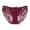 Wine, variant on ameIAEA Womens Lace Underwear Hollow Out Full Coverage See Through Panties Breathable Ladies Briefs