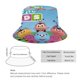 thumbnail image 2 of Bichikids Sombrero bucket para adultos, gorra de protección solar, sombrero de pescador plegable para viajes al aire libre, pesca y actividades de verano, 2 of 6