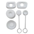 thumbnail image 2 of Tapón Antiderrames para Antifugas Silicona Color Blanco 6 Uds., 2 of 2