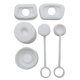 thumbnail image 5 of Tapón antifugas de 6 uds., tapa de pajita de silicona, tapón para derrames, accesorios para tazas, 5 of 8