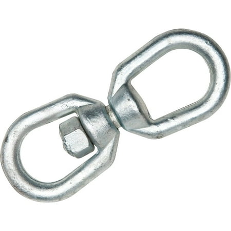

2Pc Campbell Swivel Eye & Eye 3/16 In. Forged Steel Swivel