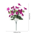 thumbnail image 3 of Room Decor, Outdoor Garden Spring Collection Artificial Flowers 7-Head Home Decor Wedding Photography Props Artificial Flowers, Birthday Gifts, 3 of 6