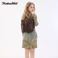 thumbnail image 6 of Montana West Women Convertible Backpack Purse Casual Crossbody Bag for Travel Work, Coffee, 6 of 7
